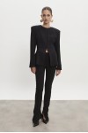 Hourglass Blazer Black