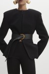 Zoe Leather Belt Black Zoe Leather Belt Black