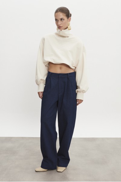 America Dark Blue Denim Trousers 