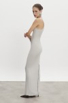 Magnetic Knitted Maxi Dress Grey Magnetic Knitted Maxi Dress Grey