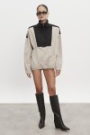 Paolo Wind Anorak M/W Greige-Black Paolo Wind Anorak M/W Greige-Black