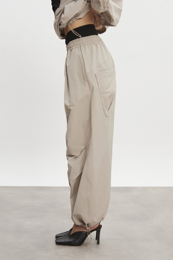 Paolo Trackpants M/W Greige Paolo Trackpants M/W Greige