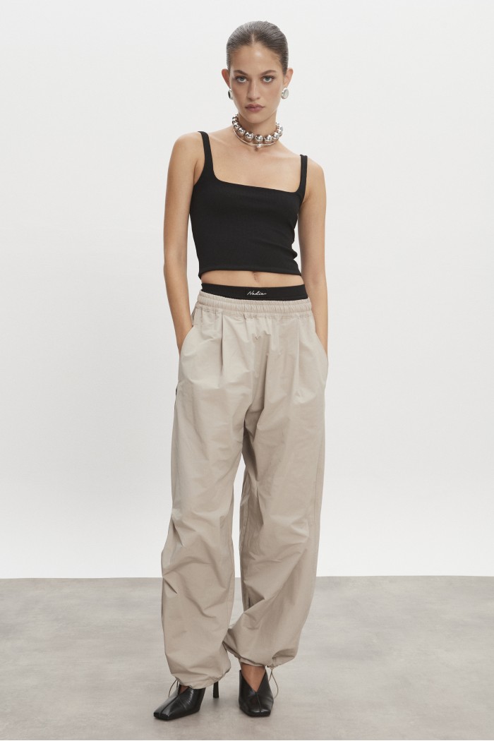 Paolo Trackpants M/W Greige Paolo Trackpants M/W Greige
