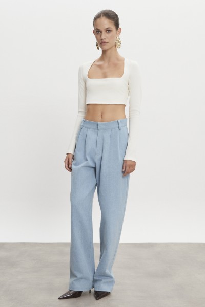 America Light Blue Denim Trousers 
