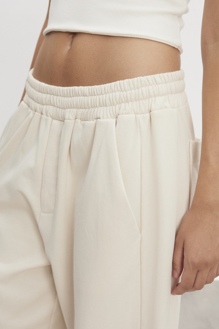 Zen Trackpants Ecru