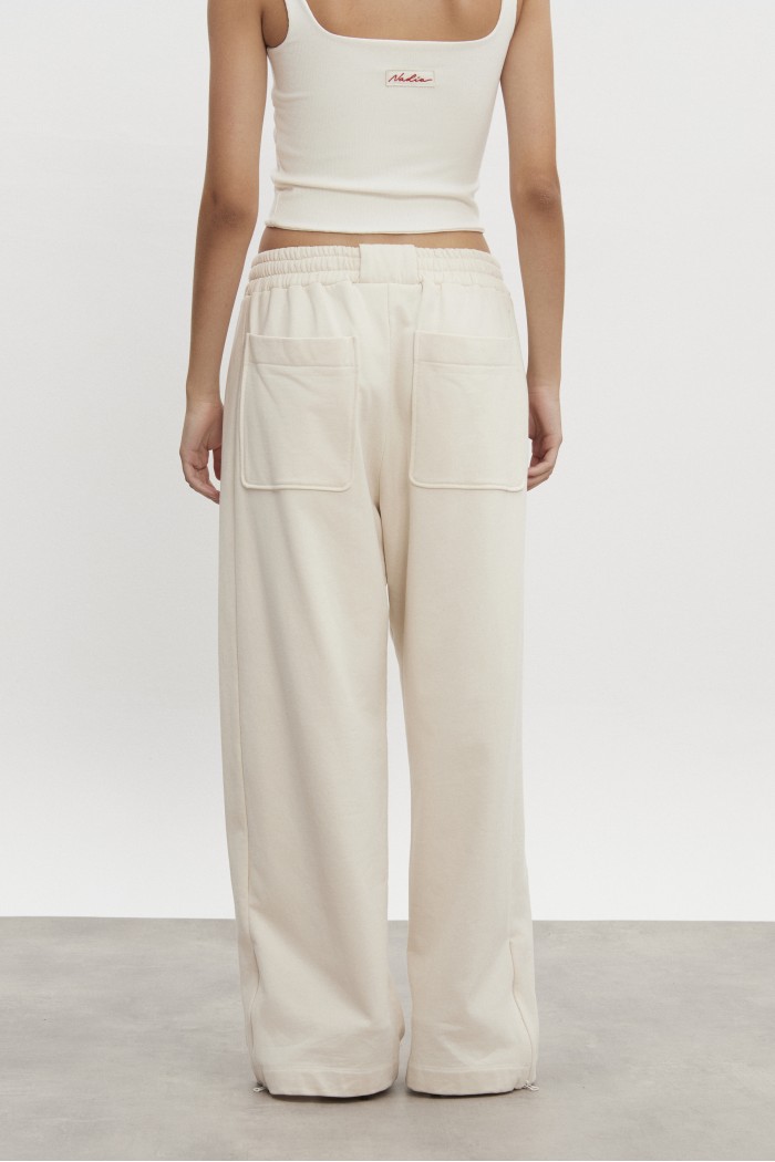 Zen Trackpants Ecru