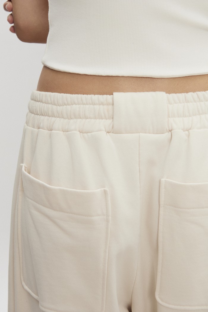 Zen Trackpants Ecru