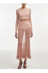 Femme Knitted Crop Top Pink