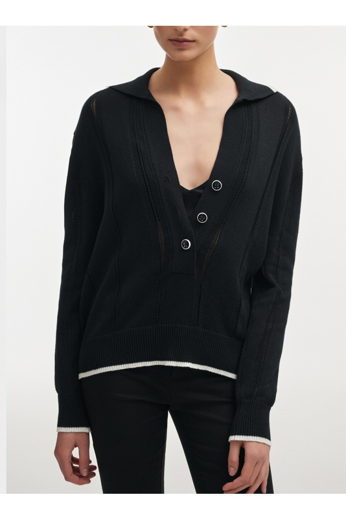 Lauren Knitted Blouse 