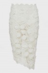 Charlotte Midi Skirt White