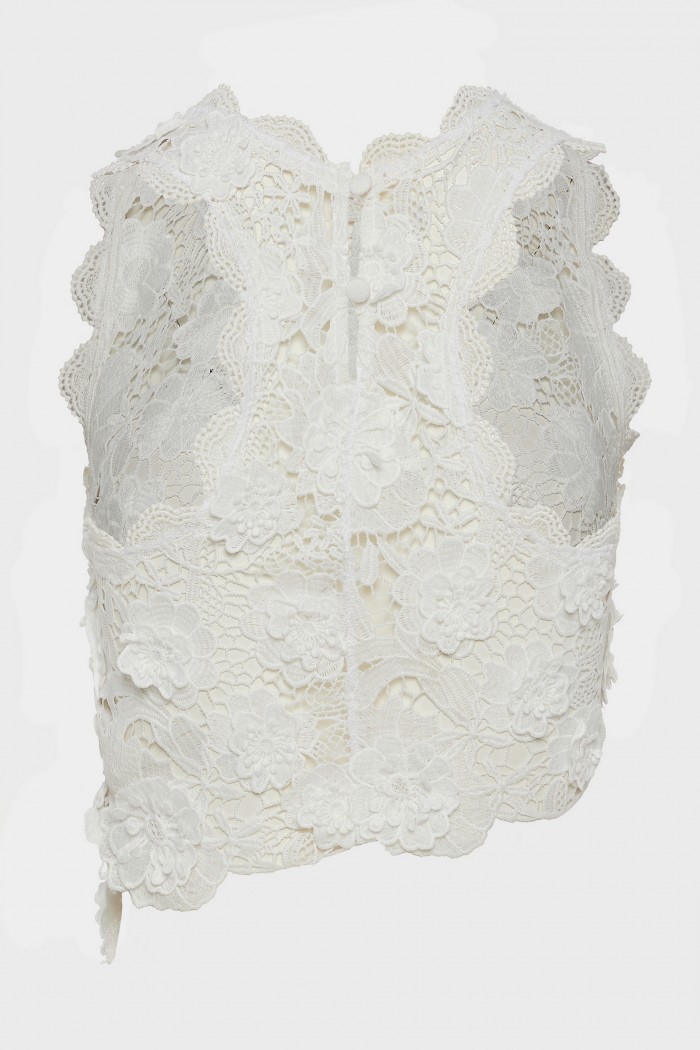 Charlotte Top White