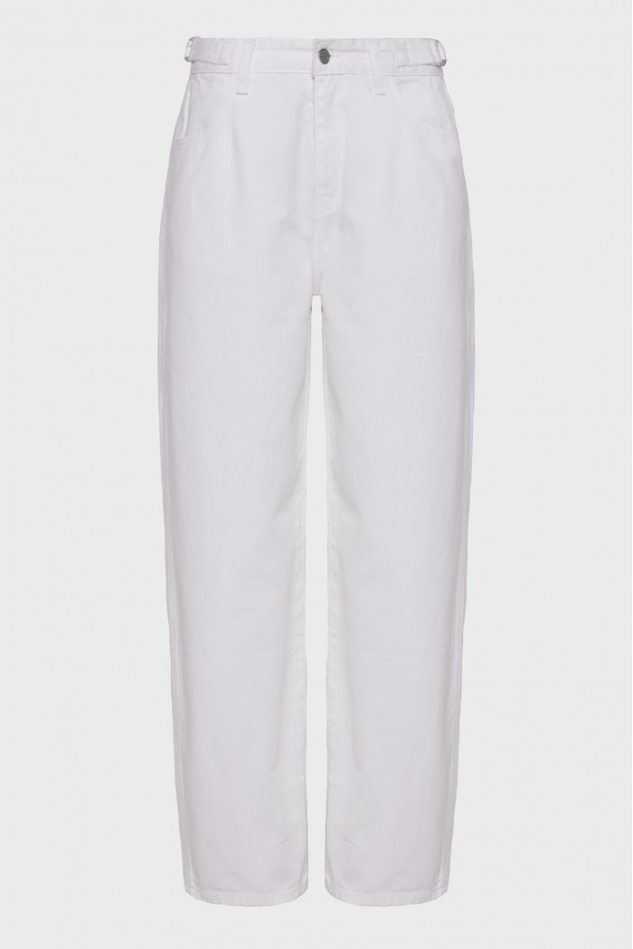 Taylor Denim Trousers Off White