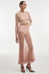 Femme Knitted Crop Top Pink