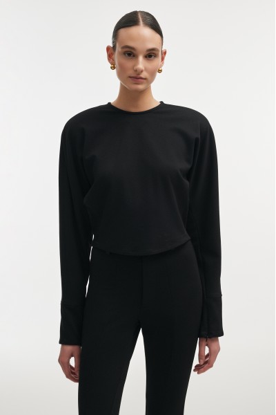 Fleur Top Black
