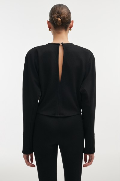 Fleur Top Black