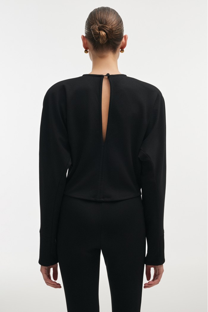 Fleur Top Black