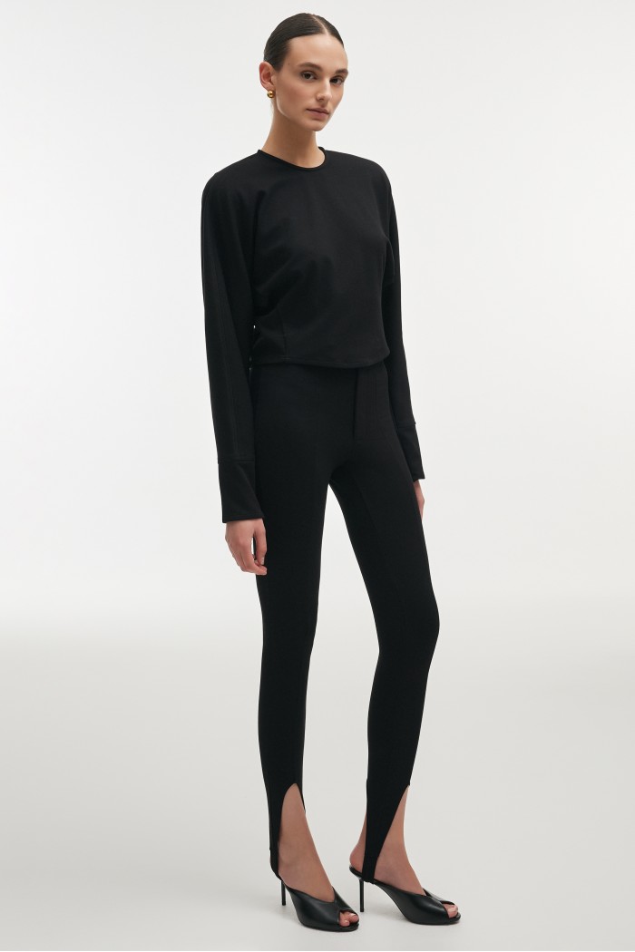 Fleur Top Black