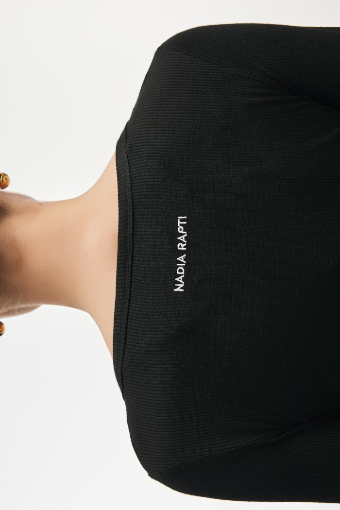 Anasa Bodysuit Black