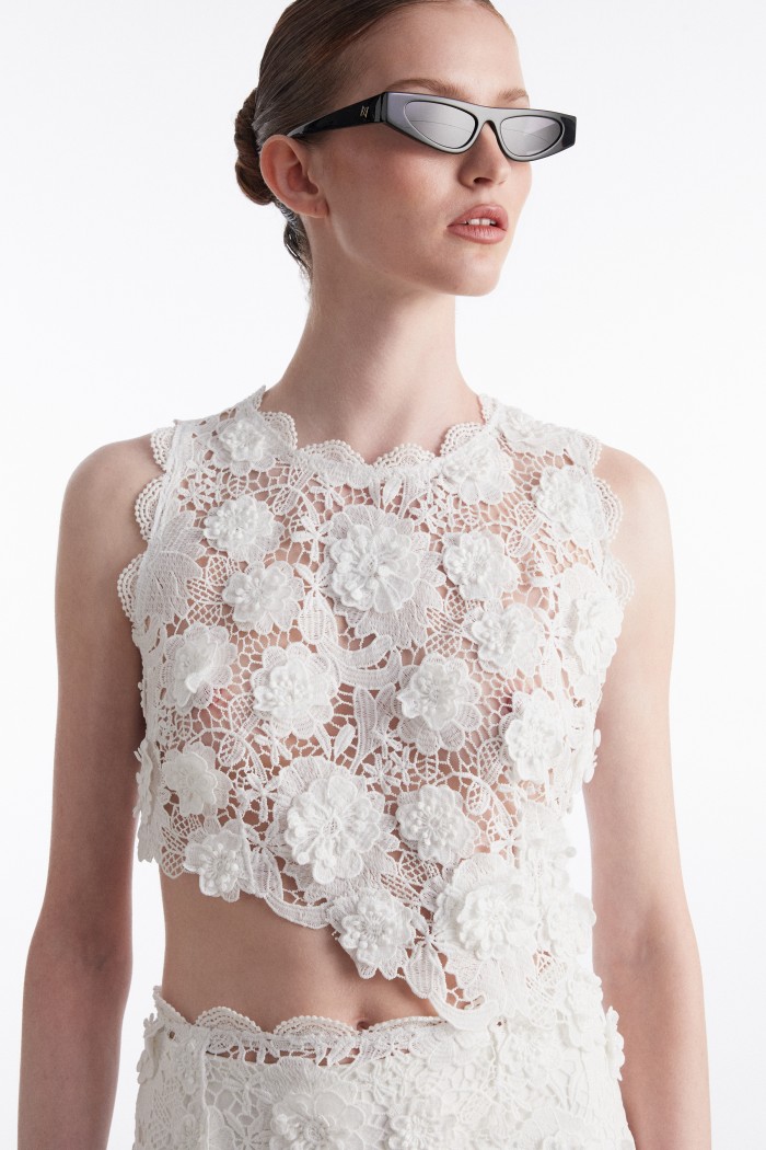 Charlotte Top White