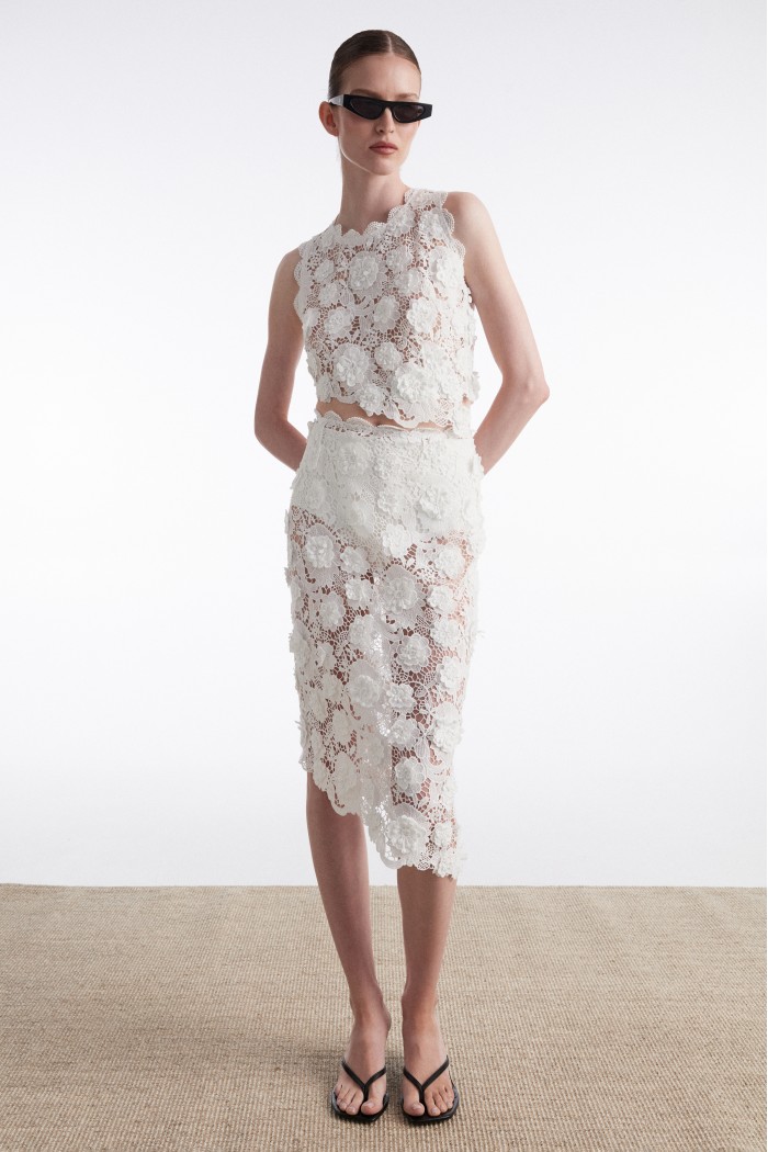 Charlotte Top White