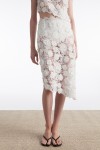 Charlotte Midi Skirt White