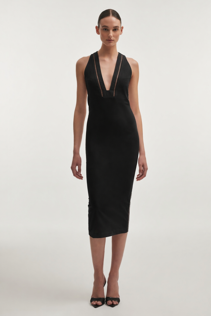 Dama Dress Black