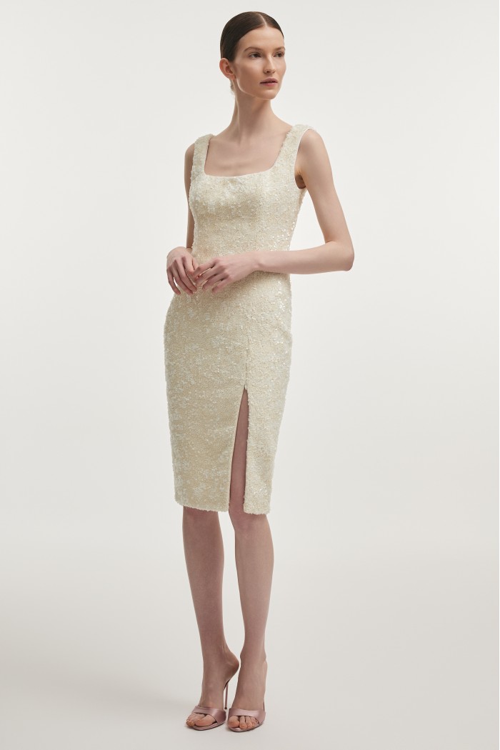 Petra Dress White