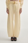 Pure Barrel Trousers Butter yellow
