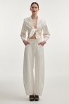 Pure Crop Shirt White