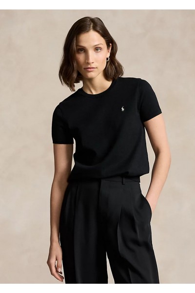 Cotton-Blend Short-Sleeve Jumper Cotton-Blend Short-Sleeve Jumper