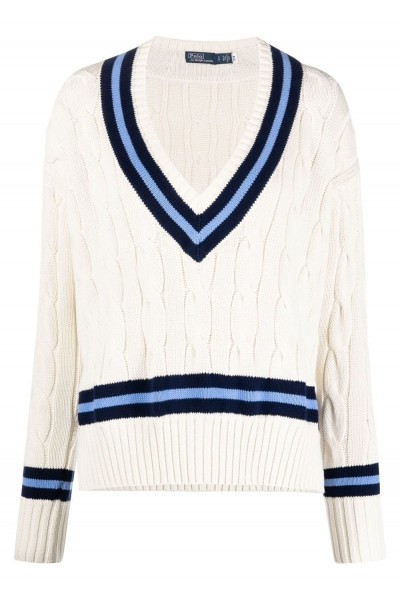 CABLE ΚΝΙΤ COTTON CRICKET JUMPER