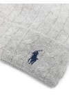WOOL CASHMERE CBL SOFT GREY BEANIE 
