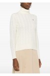 Pony-embroidered sweater