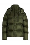 Water-Repellent Quilted Down Jacket