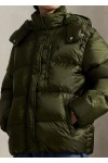 Water-Repellent Quilted Down Jacket