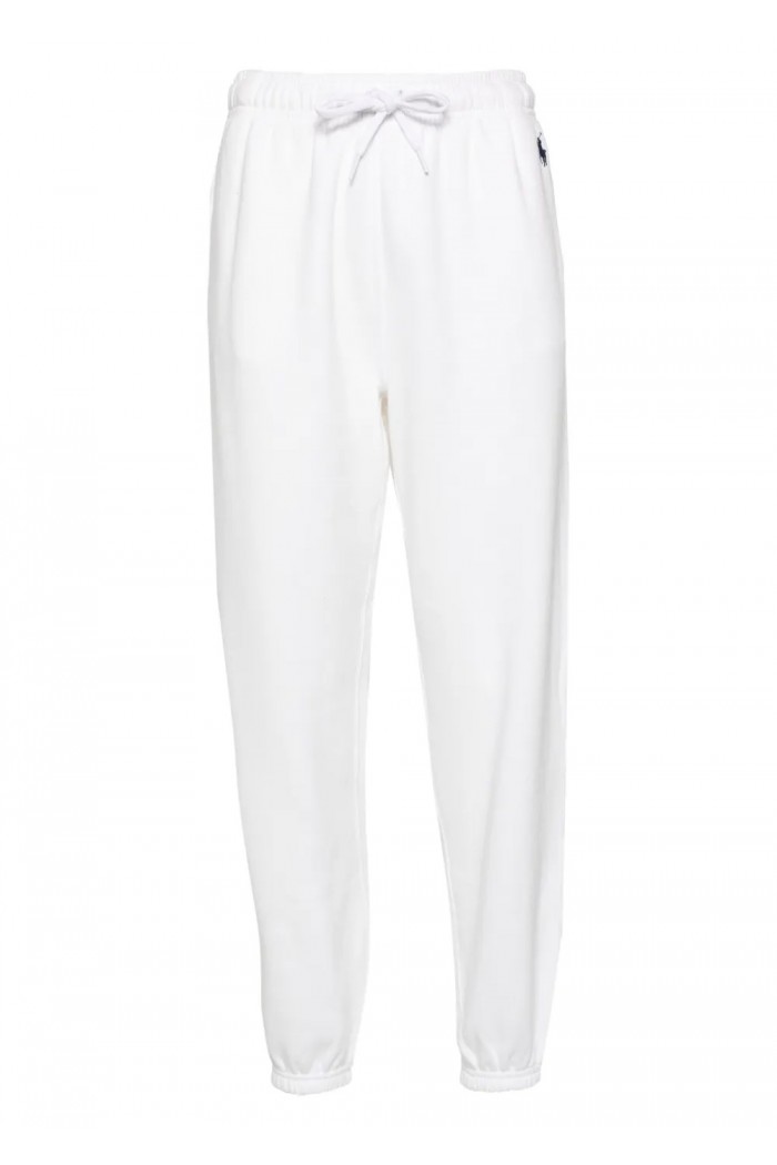 embroidered-logo track pants