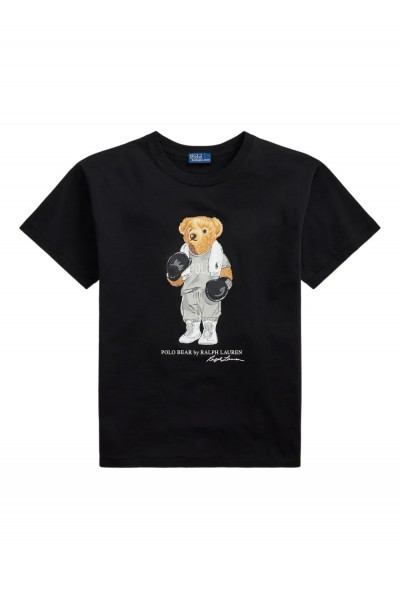 Polo Bear Cotton Jersey T-Shirt