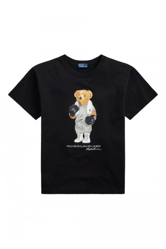 Polo Bear Cotton Jersey T-Shirt