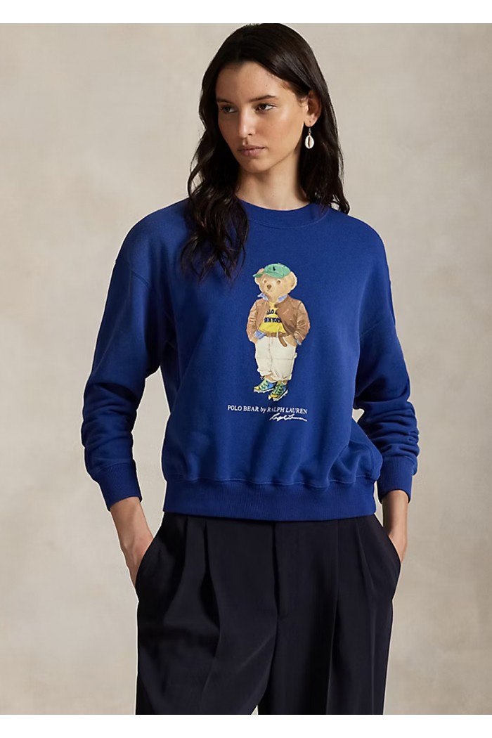 Polo Bear Lightweight Fleece Crewneck