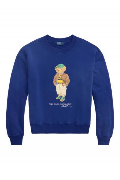 Polo Bear Lightweight Fleece Crewneck