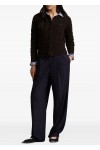Cable-Knit Wool-Cashmere Cardigan
