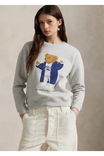 Polo Bear Fleece Crewneck