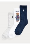Polo Bear Sock 3-Pack
