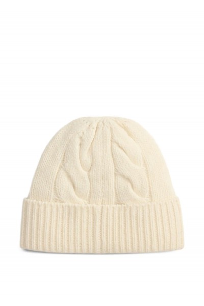 Polo Bear Cable Wool-Blend Beanie