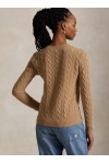 Cable Wool-Cashmere Crewneck Jumper