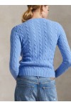 Cable Wool-Cashmere Crewneck Jumper