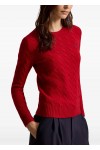 Cable Wool-Cashmere Crewneck Jumper