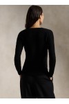 Cable-Knit Wool-Cashmere V-Neck Jumper