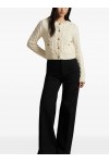 cable-knit cardigan