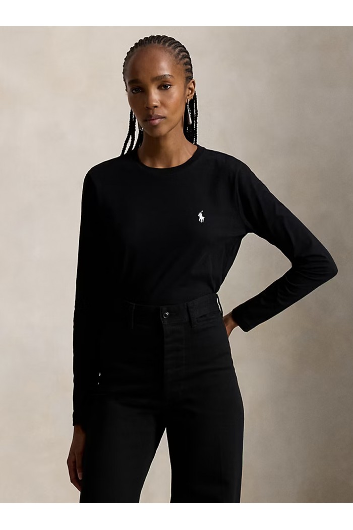 Classic Fit Jersey Long-Sleeve Tee